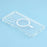 For Samsung Galaxy A26 5G Magnetic Case Electroplated Buttons PC TPU Shockproof Clear Cover - Transparent - 5