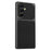 For Samsung Galaxy A37 5G Case Sheepskin Texture Leather Coated TPU Phone Cover with Precise Camera Cutouts - Black - 1