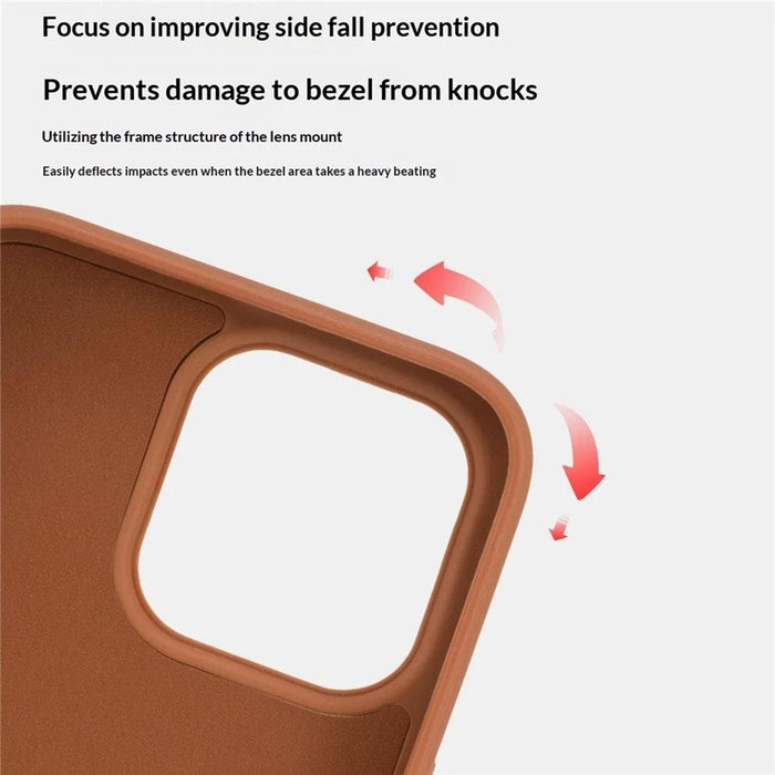 For iPhone 16 Pro Case Multi-Card Slots Kickstand Leather + PC + TPU Shockproof Phone Cover - Brown - 7