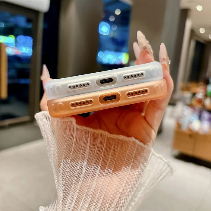 For iPhone 18 Pro Max / 17 Pro Max Case Rotating Kickstand TPU + PC Phone Protective Cover - Orange - 5