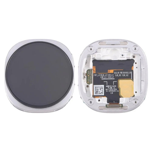 For Samsung Galaxy Watch8 40mm SM-L320 L325 OEM Grade S LCD Screen and Digitizer Assembly + Frame (Without Logo) - Silver - 1