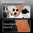 For iPhone 17 Pro Max Case Magnetic PU Leather Coated PC + TPU Phone Back Cover - Yellow - 5