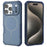 For iPhone 16 Pro Max Case Shockproof Airbag PC+TPU Phone Cover Compatible with MagSafe - Blue - 2
