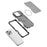For iPhone 16 Pro Max Case Shockproof Airbag PC+TPU Phone Cover Compatible with MagSafe - Blue - 3