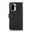 For OnePlus Ace 6 Ultra 5G Case Cowhide Texture Leather Wallet Phone Cover with Stand - Black - 7