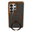 JAUCASE For Samsung Galaxy S26 Ultra Case Rotating Kickstand Skin-Touch Matte PC + TPU Phone Cover - Transparent Gold - 4