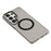 JAUCASE For Samsung Galaxy S26 Ultra Magnetic Case PC Phone Cover with AI Touch Control Button - Transparent Black - 4