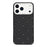 JAUCASE For iPhone 17 Pro Magnetic Case Rhinestone Bling Four Leaf Clover Pattern Phone Cover - Black - 2