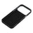 JAUCASE For iPhone 17 Pro Magnetic Case Rhinestone Bling Four Leaf Clover Pattern Phone Cover - Black - 6