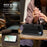 For Google Pixel 11 Pro XL Case 9 Card Slots PU Leather Flip Wallet Phone Cover with Hand Strap - Black - 3