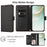 For Google Pixel 11 Pro XL Case 9 Card Slots PU Leather Flip Wallet Phone Cover with Hand Strap - Black - 5