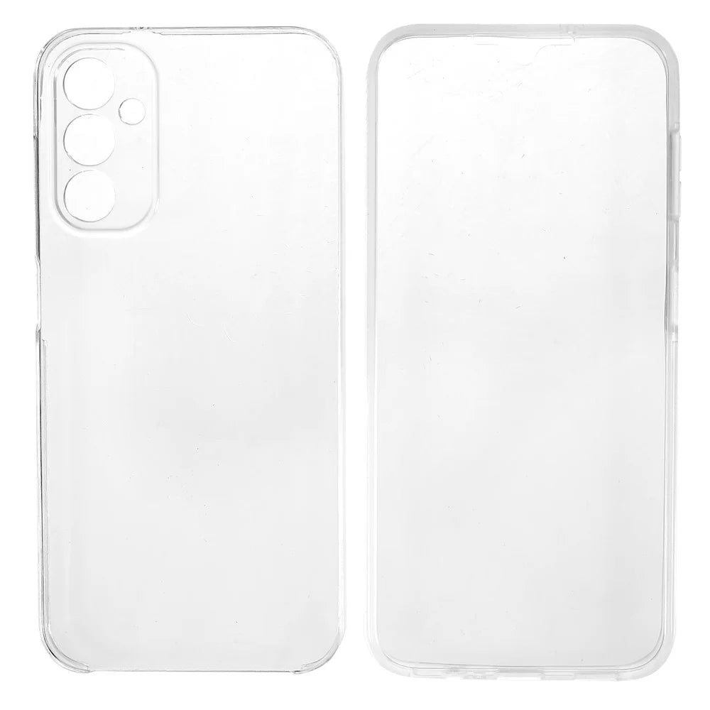 For Samsung Galaxy A14 5G Detachable Phone Case TPU + Acrylic Full Coverage Cover with PET Screen Protector - 2