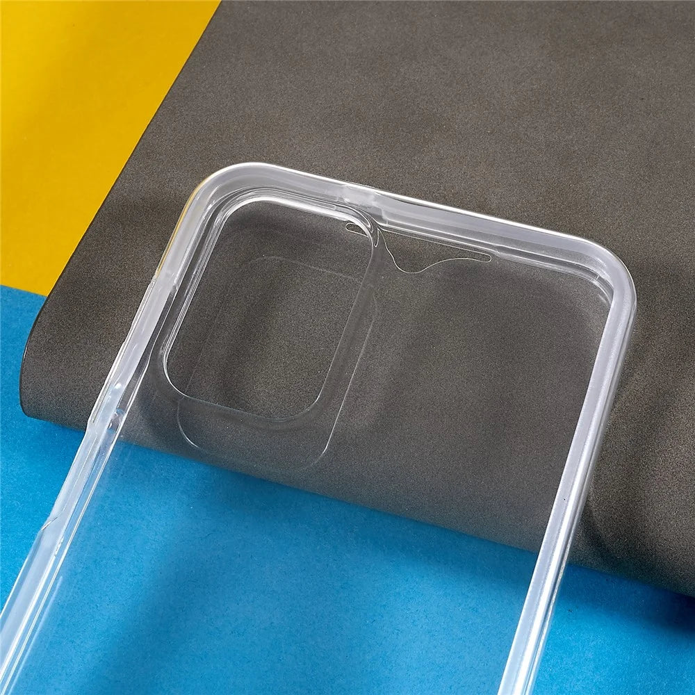For Samsung Galaxy A04s 4G (164.7mm) / A04 4G (164.4mm) / A13 4G / A13 5G PET Screen Protector + TPU + Acrylic Phone Cover Full Protection Case - 4