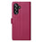 For Samsung Galaxy A26 5G Case Adorable Cat Pattern PU Leather Wallet Phone Cover with Wrist Strap - Rose - 7