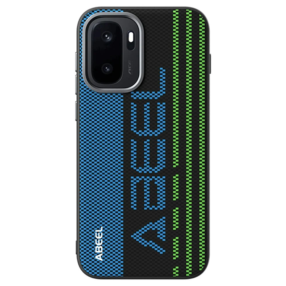 ABEEL For OnePlus Ace 6 Ultra 5G Magnetic Case Micro-Embossing 6D Printed PC TPU Aluminum Alloy Leather Phone Cover - Outstanding No. 1 - 2