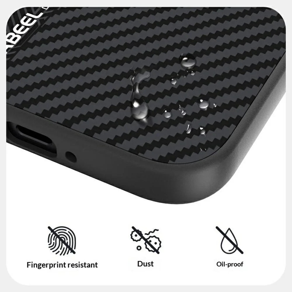ABEEL For OnePlus Ace 6 Ultra 5G Magnetic Case PC + TPU + Aluminum Alloy + PU Leather Slim Phone Back Cover - Texture 2 - 4