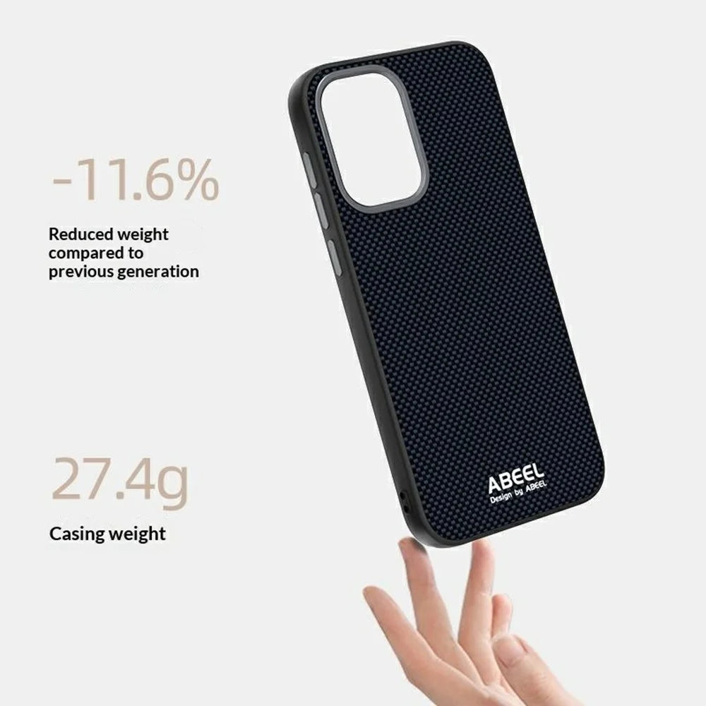 ABEEL For OnePlus Ace 6 Ultra 5G Magnetic Case Printed PC TPU Aluminum Alloy Leather Phone Cover - Black - 3