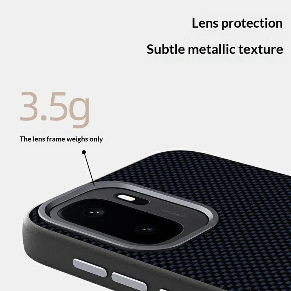 ABEEL For OnePlus Ace 6 Ultra 5G Magnetic Case Printed PC TPU Aluminum Alloy Leather Phone Cover - Black - 6