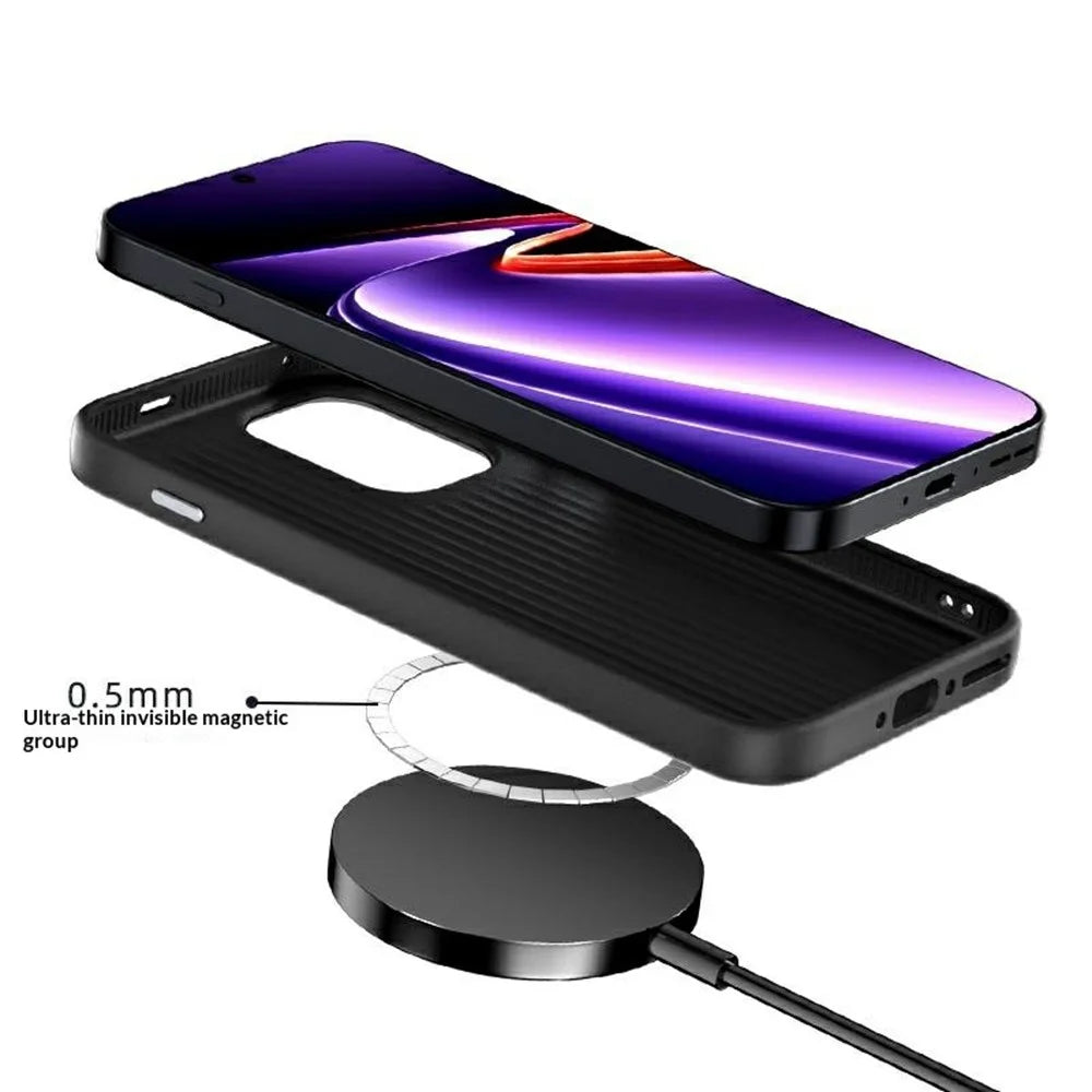 ABEEL For OnePlus Ace 6 Ultra 5G Magnetic Case Ultra Slim PC TPU Phone Back Cover - Deer - 7