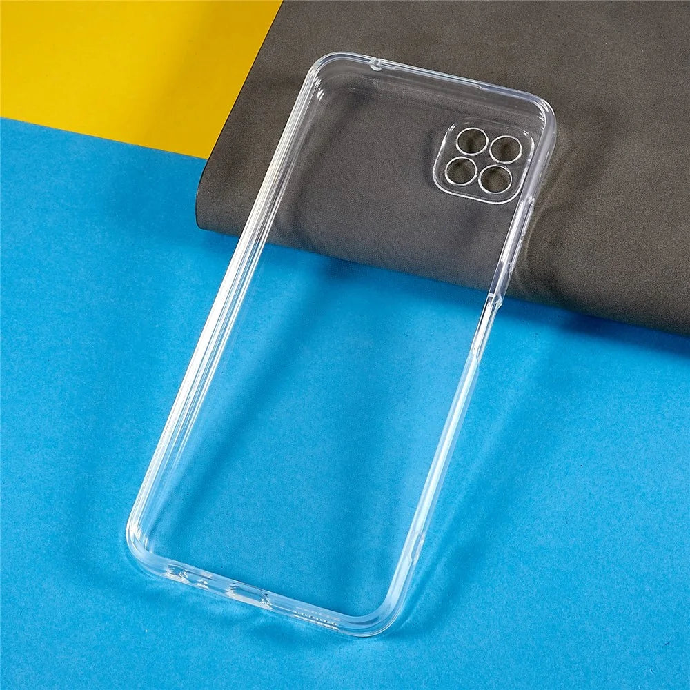 Dustproof Phone Cover for Samsung Galaxy A22 5G (EU Version), 1.5mm Thickened HD Clear Phone Case Flexible TPU Phone Back Shell - 5