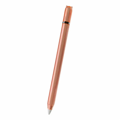 For Apple Pencil Pro  /  Pencil (2nd Generation) TPU Case Cat-Ear Style Shockproof Anti-Slip Stylus Pen Protective Cover with Silicone Nib Cap - Blue - Orange - 1