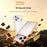 For iPhone 17 Pro Case Hollow Heat Dissipation PC Bumper Phone Cover - Orange - 5