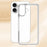 For iPhone 16 Plus Case Hollow Heat Dissipation PC Bumper Phone Cover - White - 1