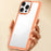 For iPhone 13 Pro Max Case Hollow Heat Dissipation PC Bumper Phone Cover - Orange - 2