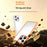 For iPhone 13 Pro Max Case Hollow Heat Dissipation PC Bumper Phone Cover - Orange - 5