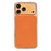For iPhone 17 Pro Max Magnetic Shockproof Phone Case TPU PC Protective Cover - Orange - 1