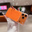 For iPhone 17 Pro Max Magnetic Shockproof Phone Case TPU PC Protective Cover - Orange - 2