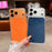 For iPhone 17 Pro Max Magnetic Shockproof Phone Case TPU PC Protective Cover - Orange - 4