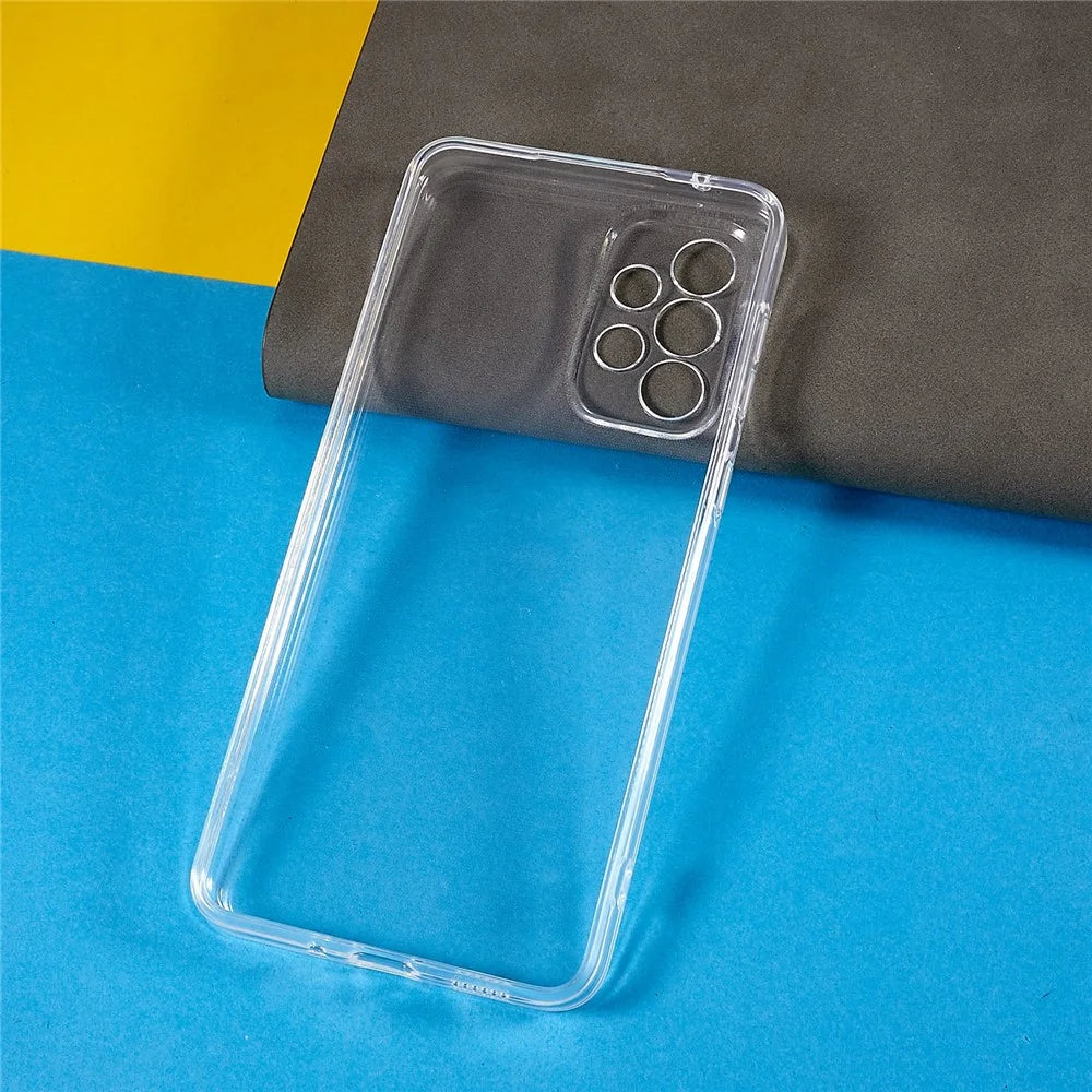 Ultra Clear Cell Phone Case for Samsung Galaxy A52 4G / A52s 5G / A52 5G, 1.5mm Thickened Transparent Phone Cover Flexible TPU Phone Back Shell - 4