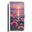 For iPhone 16 Plus Case Pattern Printing PU Leather Flip Wallet Phone Cover with Wrist Strap - Rose Butterfly - 3