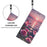 For iPhone 16 Plus Case Pattern Printing PU Leather Flip Wallet Phone Cover with Wrist Strap - Rose Butterfly - 4