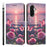 For Samsung Galaxy A36 5G / Galaxy A37 5G Case Pattern Printing PU Leather Flip Wallet Phone Cover with Wrist Strap - Rose Butterfly - 1