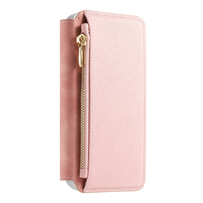 For Samsung Galaxy S26 Leather Case  Cross Texture Detachable Magnetic Phone Cover Wallet Stand - Blue - 2