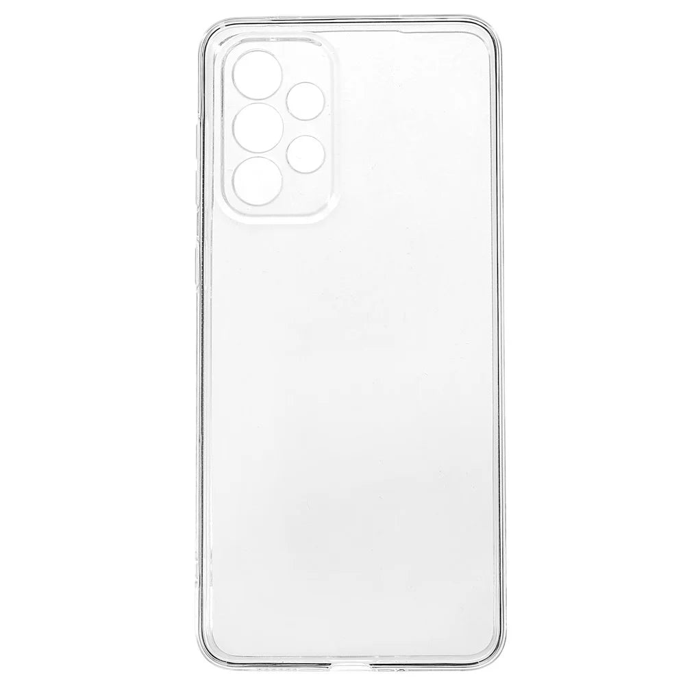 For Samsung Galaxy A33 5G Dustproof Anti-scratch 1.5mm Thickened HD Clear Phone Cover Flexible TPU Phone Back Case - 1