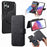 CASENEO for Nothing CMF Phone 2 Pro Magnetic Case  Detachable Leather Phone Wallet Cover - Black - 1