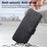 CASENEO for Nothing CMF Phone 2 Pro Magnetic Case  Detachable Leather Phone Wallet Cover - Black - 4