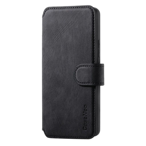 CASENEO for Samsung Galaxy A18 5G / A18 4G / A17 5G / A17 4G Magnetic Case  Detachable Leather Phone Wallet Cover - Black - 2