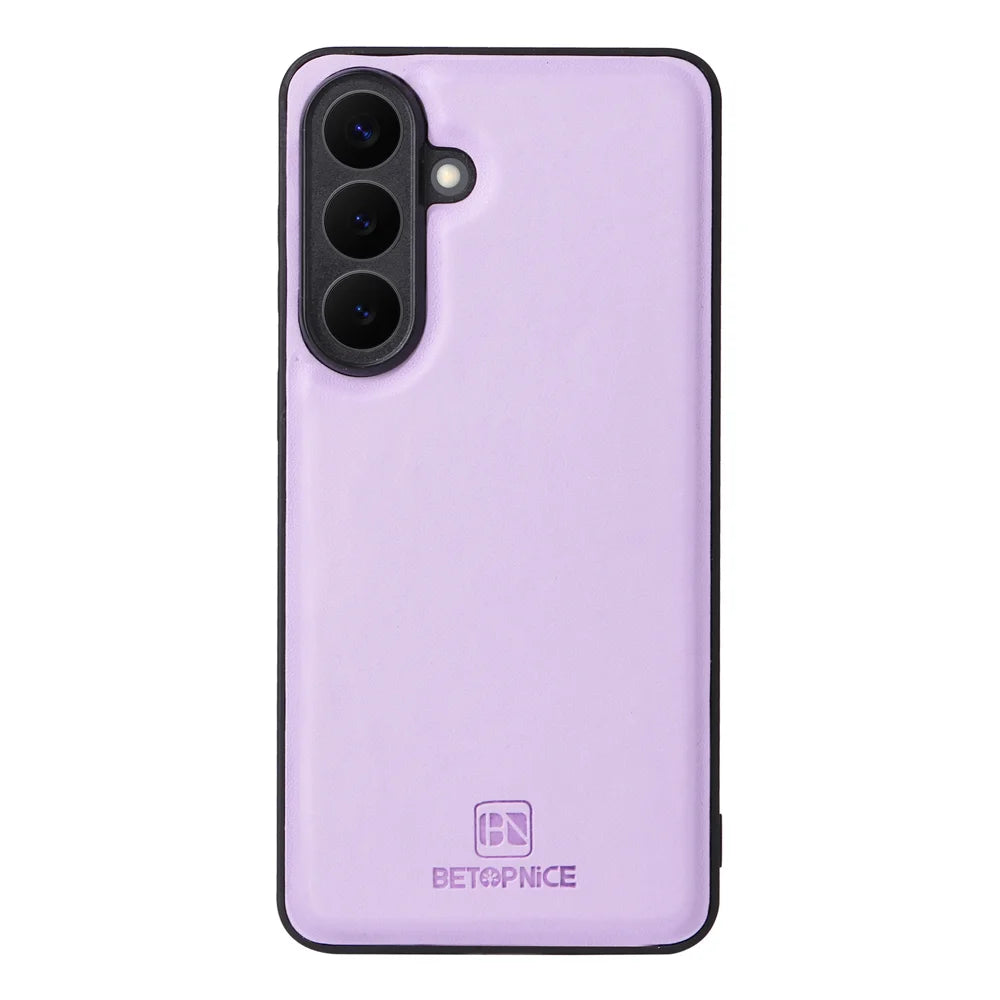 BETOPNICE for Samsung Galaxy S26+ Magnetic Case  Detachable PU Leather Phone Cover with Strap - Purple - 7
