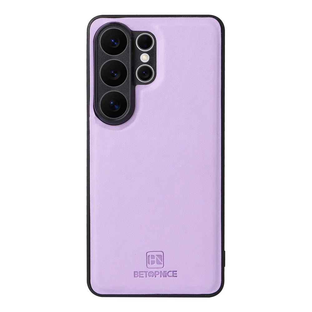 BETOPNICE for Samsung Galaxy S26 Ultra Magnetic Case  Detachable PU Leather Phone Cover with Strap - Purple - 7