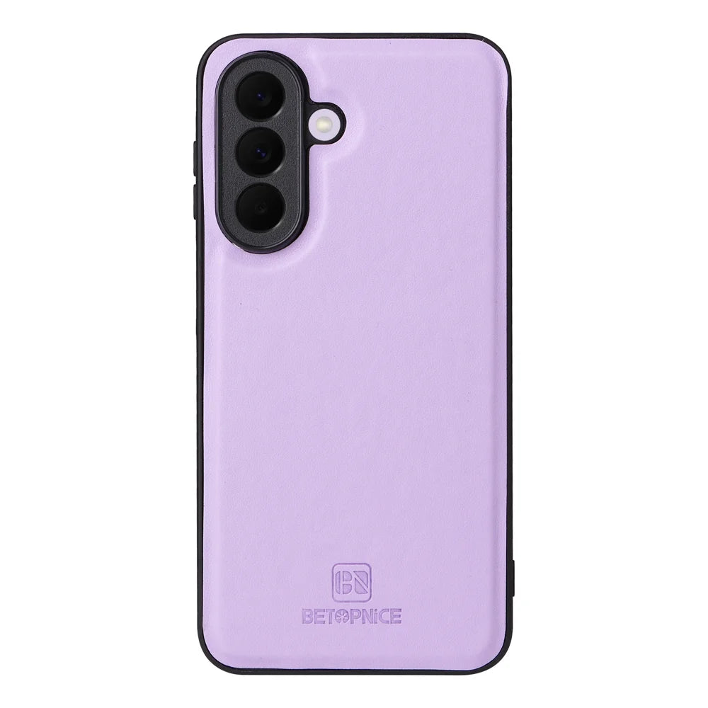 BETOPNICE for Samsung Galaxy A27 5G Magnetic Case  Detachable PU Leather Phone Cover with Strap - Purple - 7
