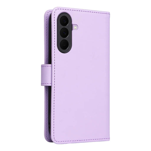 BETOPNICE for Samsung Galaxy A37 5G Magnetic Case  Detachable PU Leather Phone Cover with Strap - Purple - 2