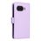 BETOPNICE for Google Pixel 9a Magnetic Case  Detachable PU Leather Phone Cover with Strap - Purple - 2