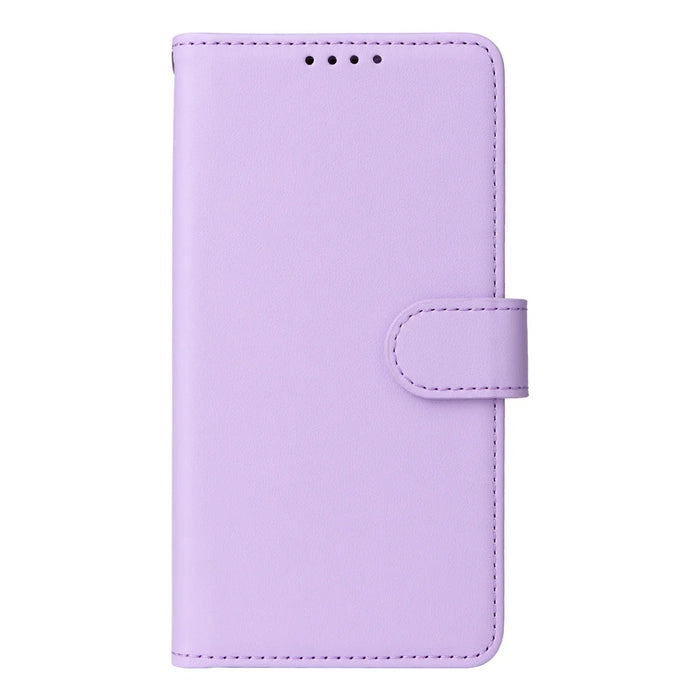 BETOPNICE for Google Pixel 9a Magnetic Case  Detachable PU Leather Phone Cover with Strap - Purple - 3