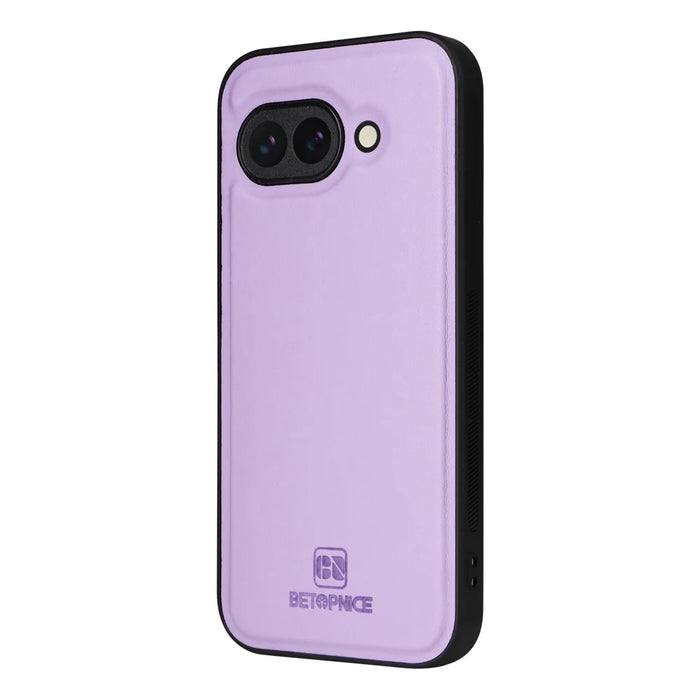 BETOPNICE for Google Pixel 9a Magnetic Case  Detachable PU Leather Phone Cover with Strap - Purple - 5