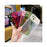 For iPhone 15 Case with Flip Mirror Lens Protection TPU + PC Shockproof Phone Shell - Pink - 7
