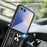 For Samsung Galaxy Z Flip8 Case with Slide Camera Lid PC + TPU Kickstand Phone Cover - Black - 3
